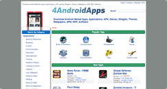 Desktop Screenshot of 4androidapps.net