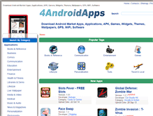 Tablet Screenshot of 4androidapps.net