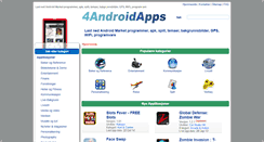 Desktop Screenshot of no.4androidapps.net