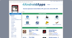 Desktop Screenshot of it.4androidapps.net