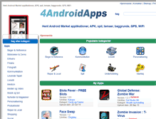Tablet Screenshot of da.4androidapps.net